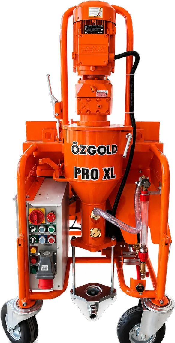 ÖZGOLD PRO XL alçı sıva makinesi